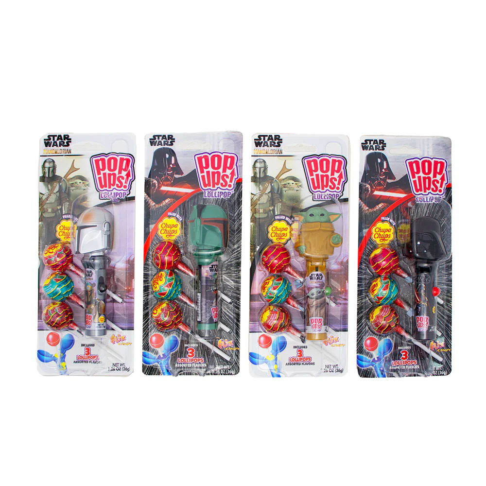 Star Wars Mandalorian Pop-Ups Lollipop Set - 36g - Image 2