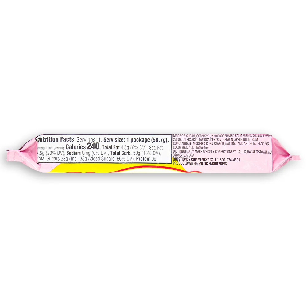 Starburst Fruit Chews All Pink - 57.6g - Image 3