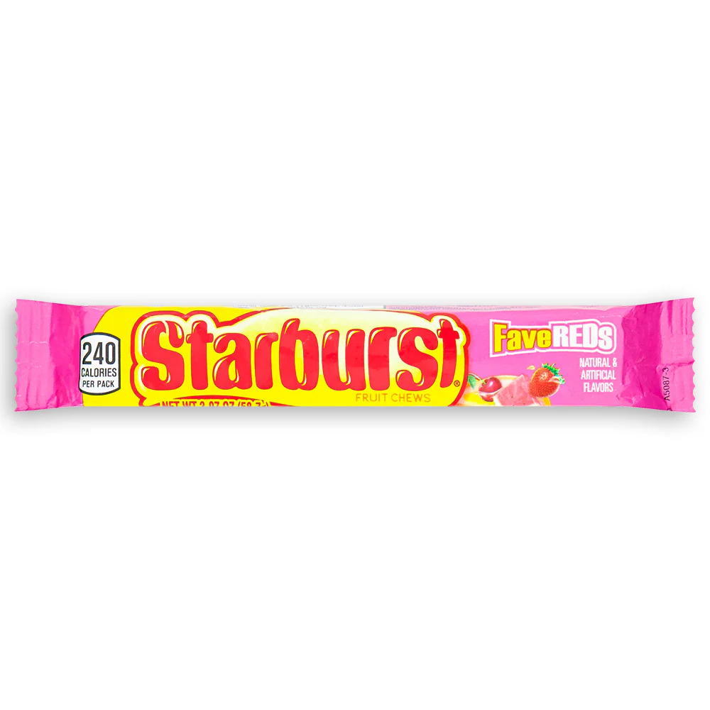 Starburst Fruit Chews FaveREDS - 57.6g - Image 2
