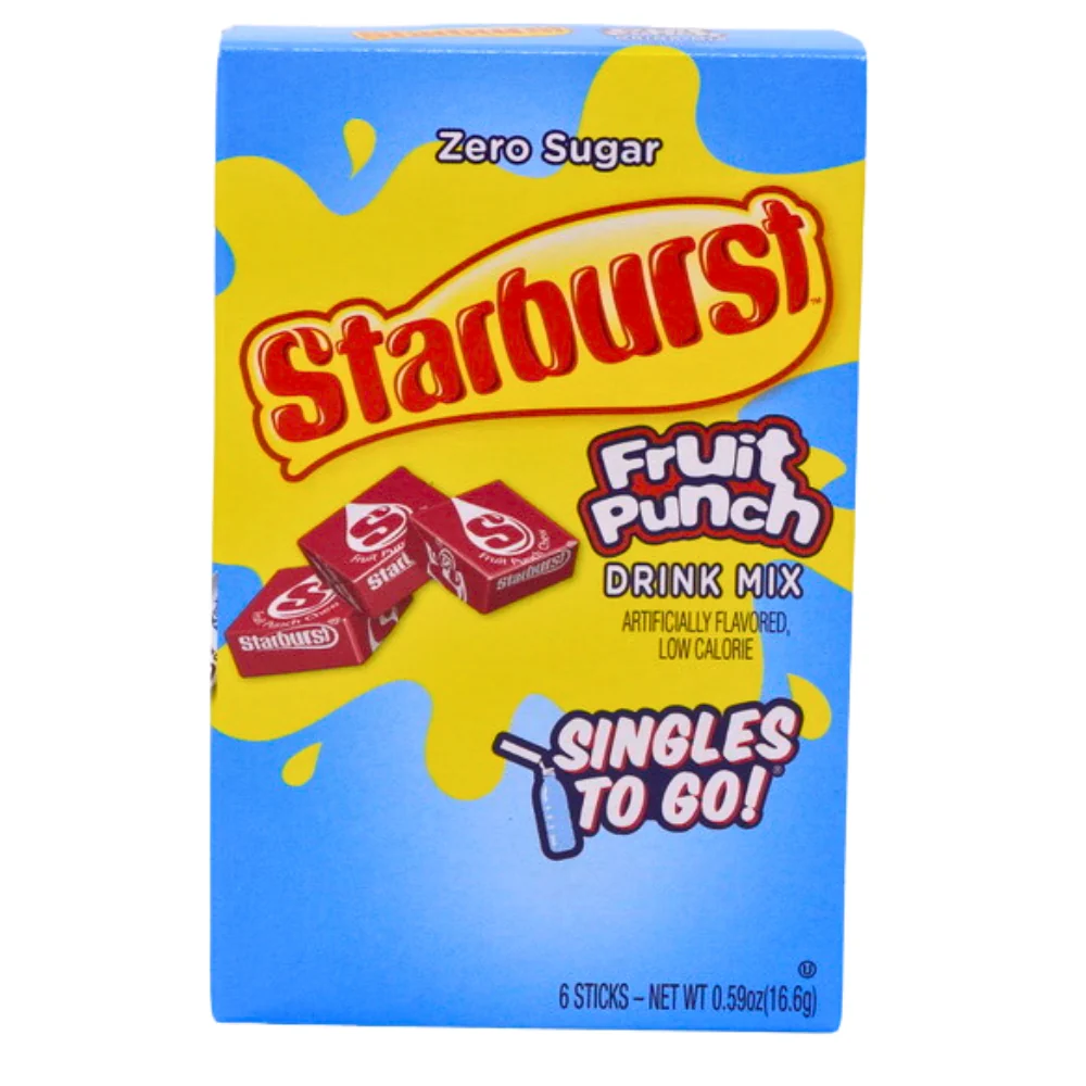 Starburst Singles To Go Drink Mix Fruit Punch - Image 2