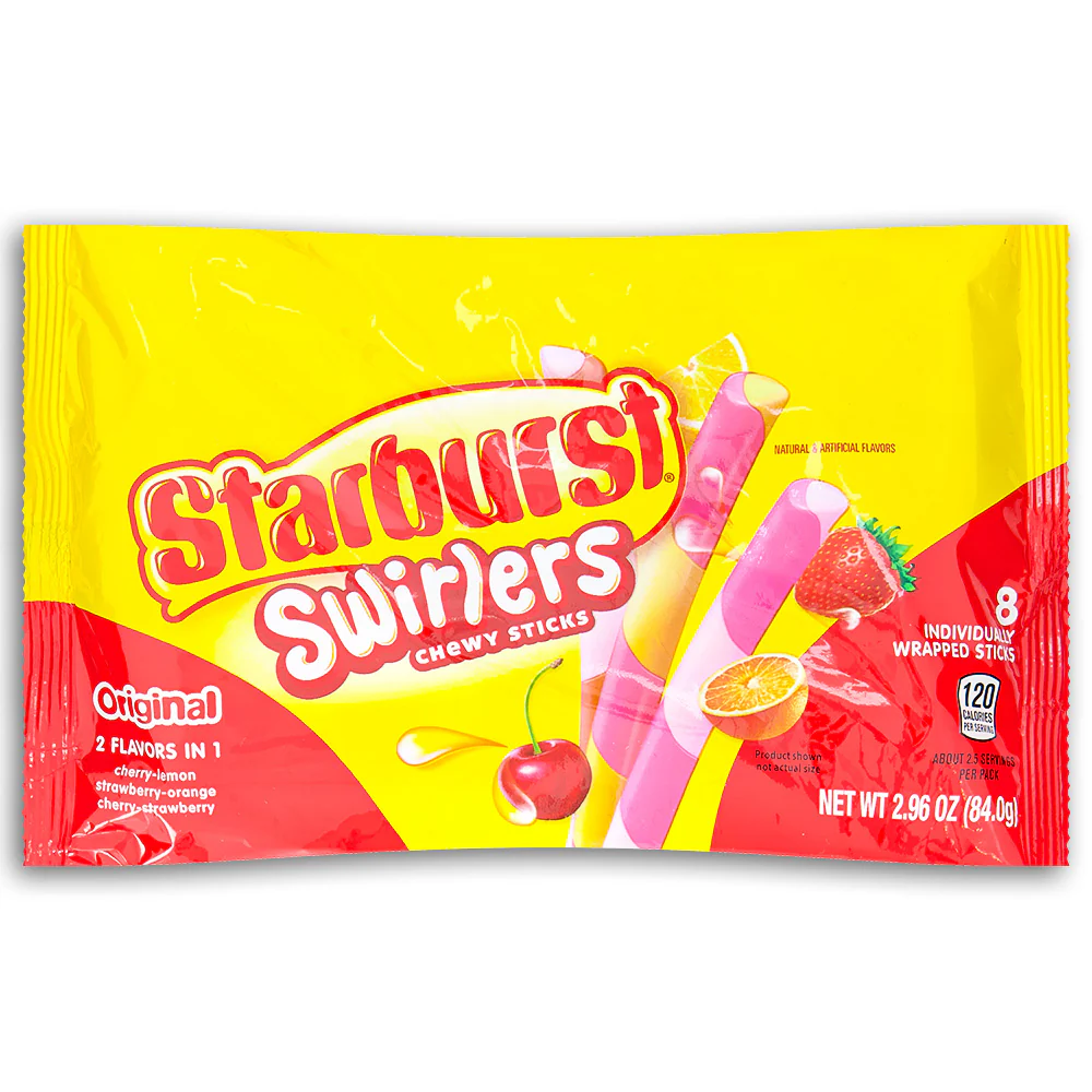 Starburst Swirlers Chewy Sticks Share Size - 84 g - Image 2