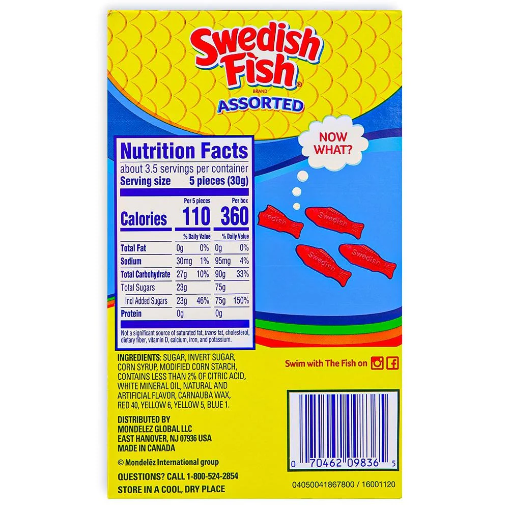 Swedish Fish - Assorted Theatre Pack 3.5oz. - Image 3