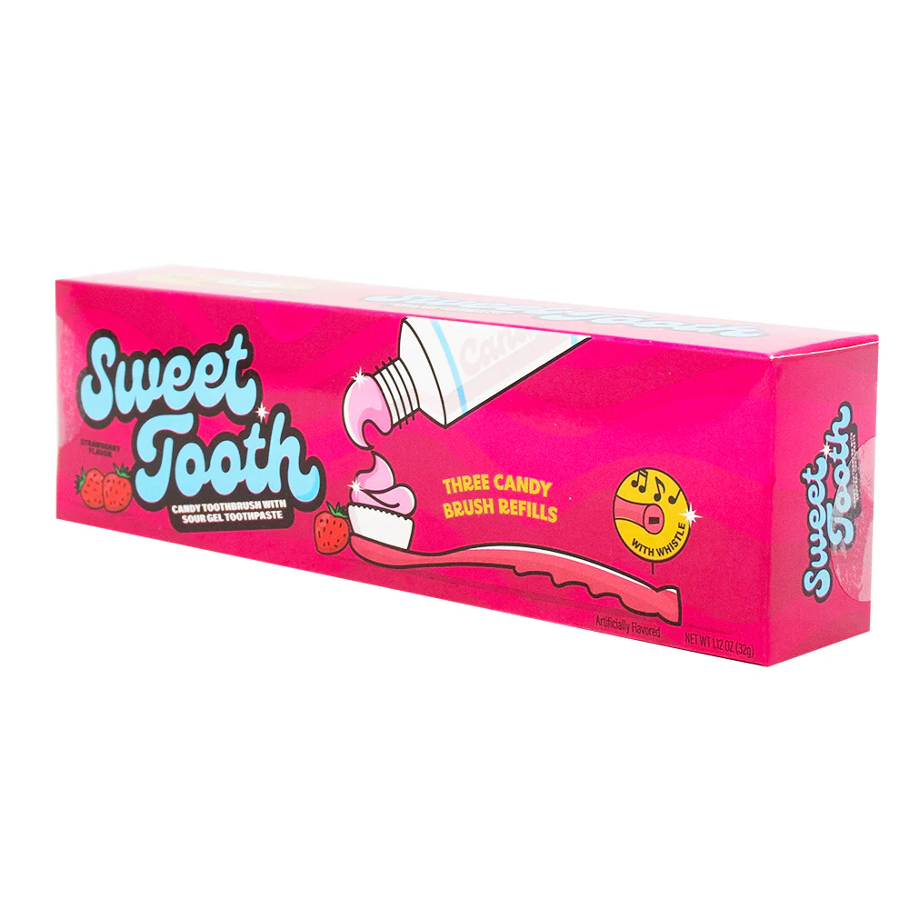 Sweet Tooth Candy Toothbrush with Sour Gel Toothpaste - 1.12oz - Image 3