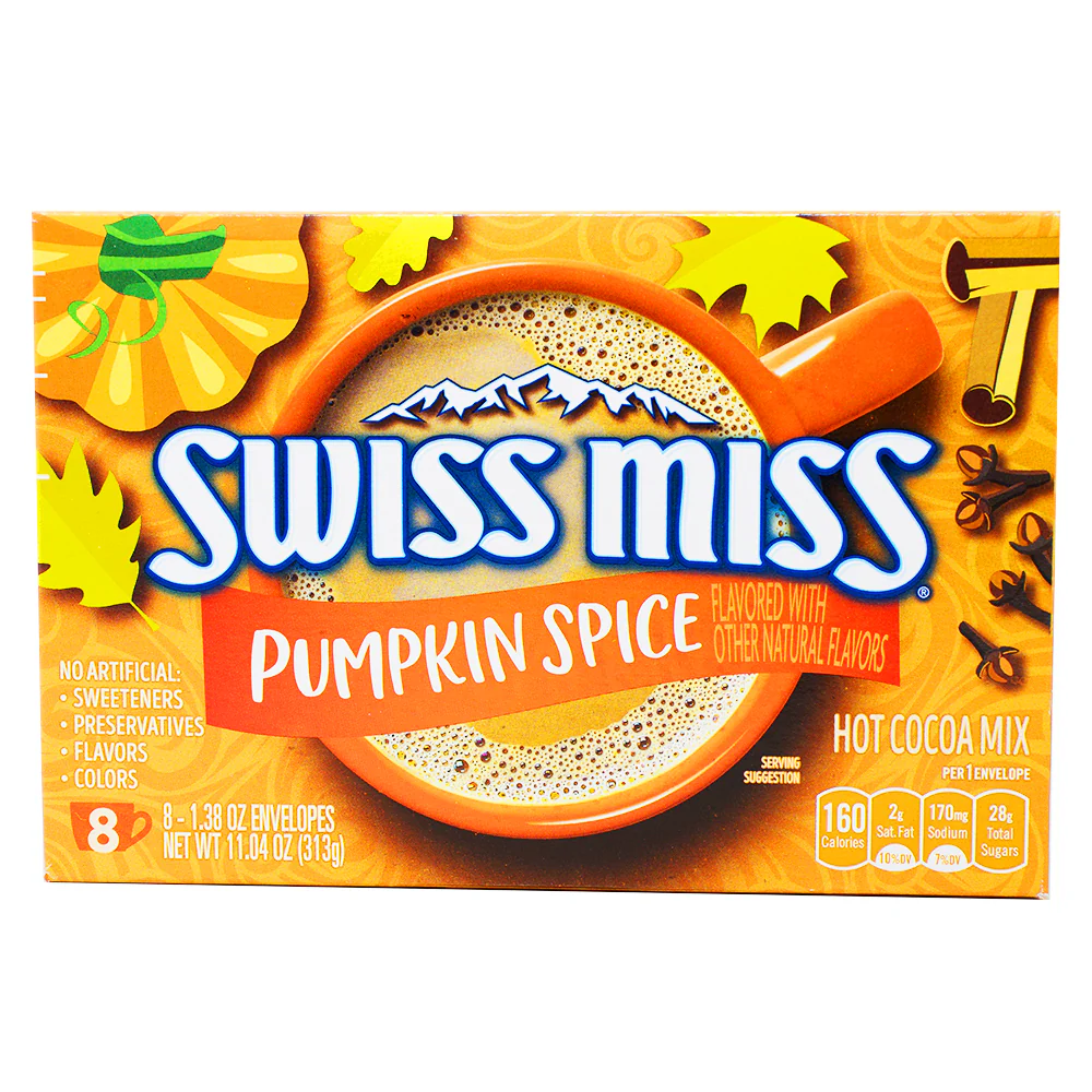 Swiss Miss Hot Cocoa Pumpkin Spice 8pk - 11oz