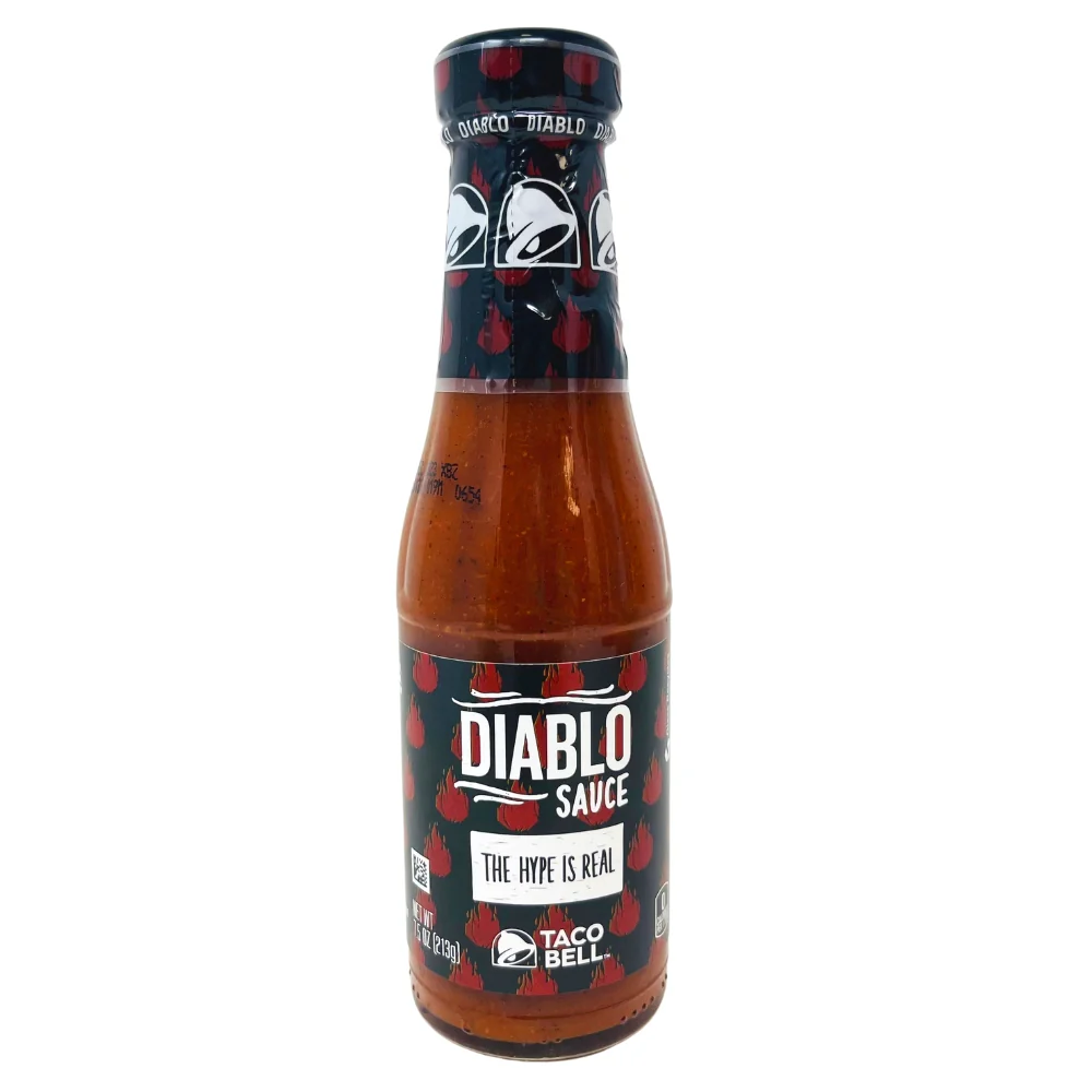 Taco Bell Diablo Sauce - 7.5oz *BB July 04 2026*