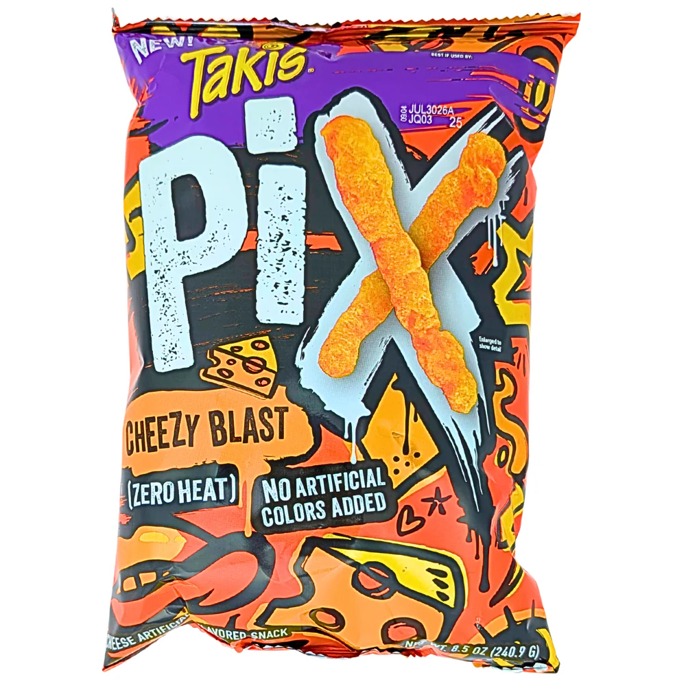 Takis Pix Cheezy Blast - 8.5oz *BB July 30 2026*