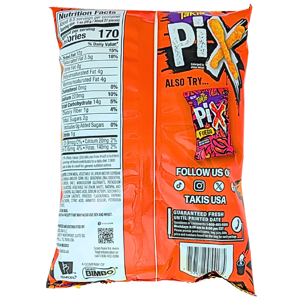 Takis Pix Cheezy Blast - 8.5oz *BB July 30 2026* - Image 2