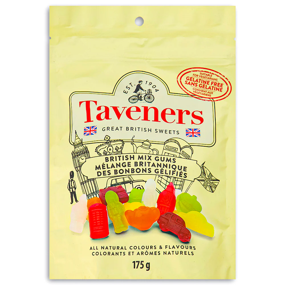 Taveners British Mix Gums - 175g - Image 2