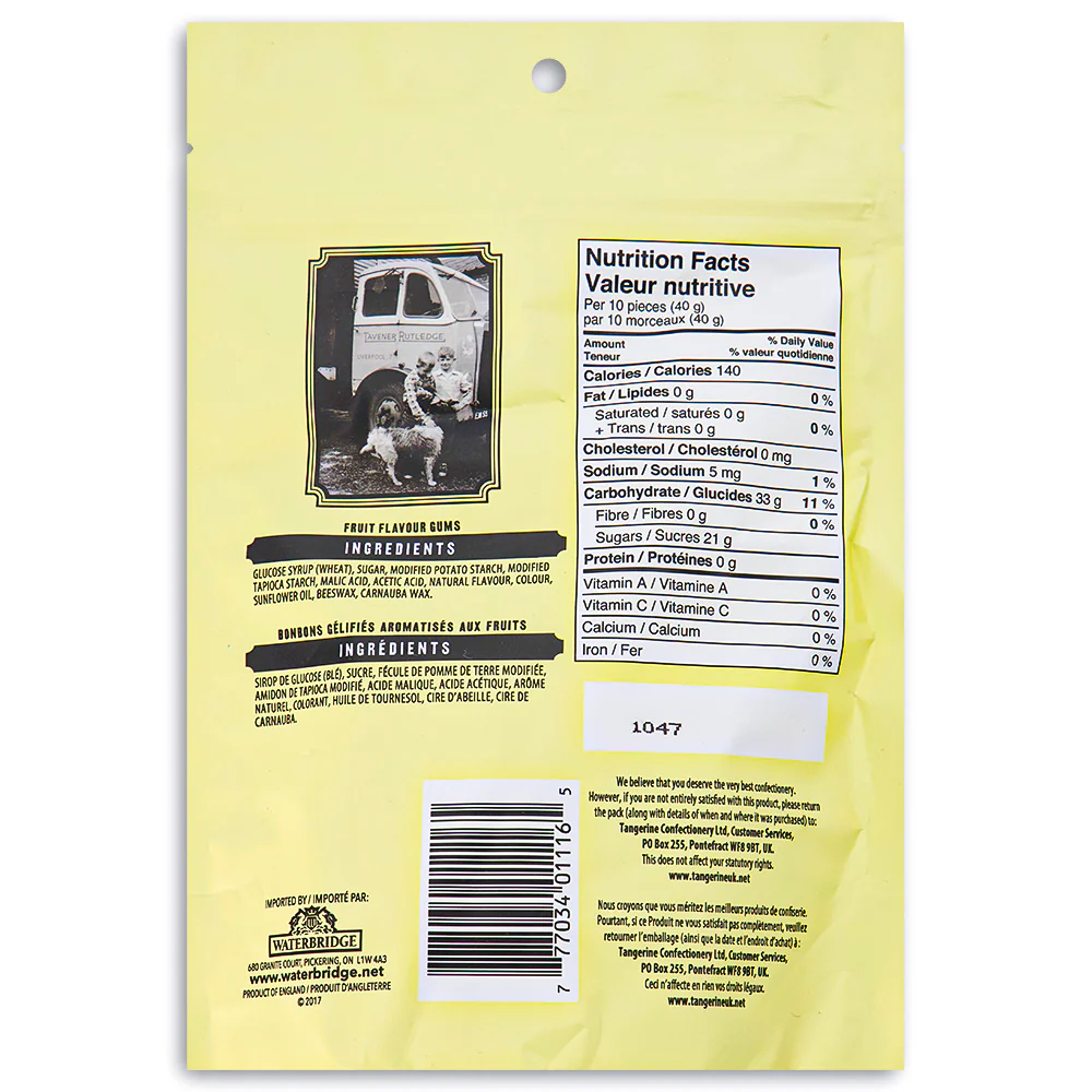 Taveners British Mix Gums - 175g - Image 3