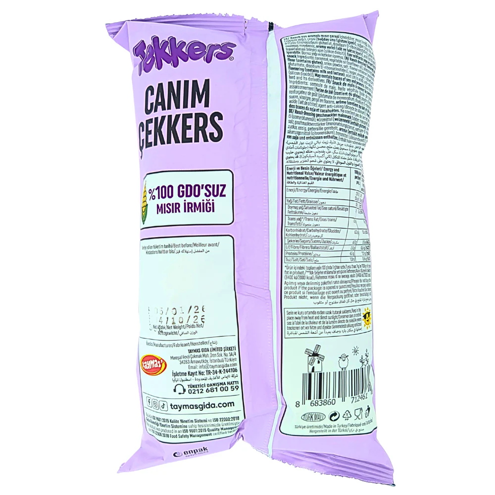 Tekkers Ranch Corn Puffs (Turkey) - 35g - Image 2