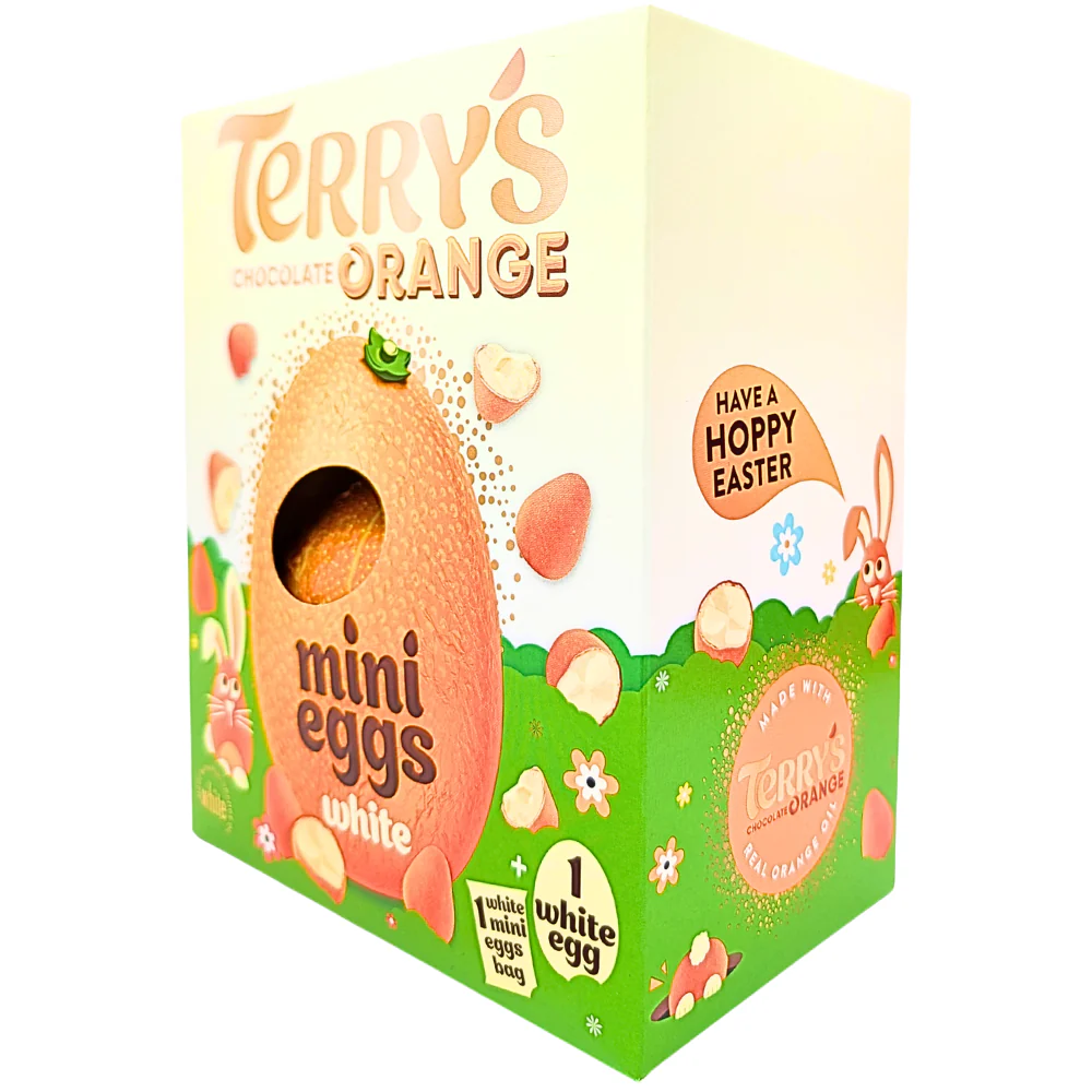 Terry's Chocolate Orange Easter Mini Eggs White (UK) - 200g - Image 2