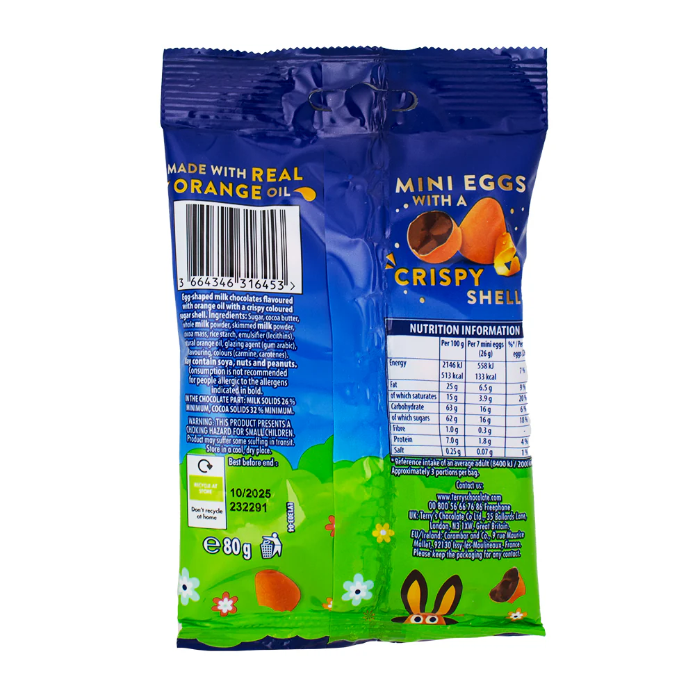 Terry's Chocolate Orange Mini Eggs (UK) - 70g - Image 2