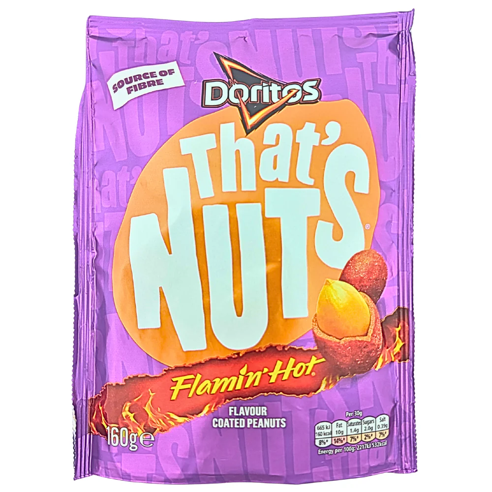 That's Nuts Doritos Extra Flamin Hot (UK) - 160g