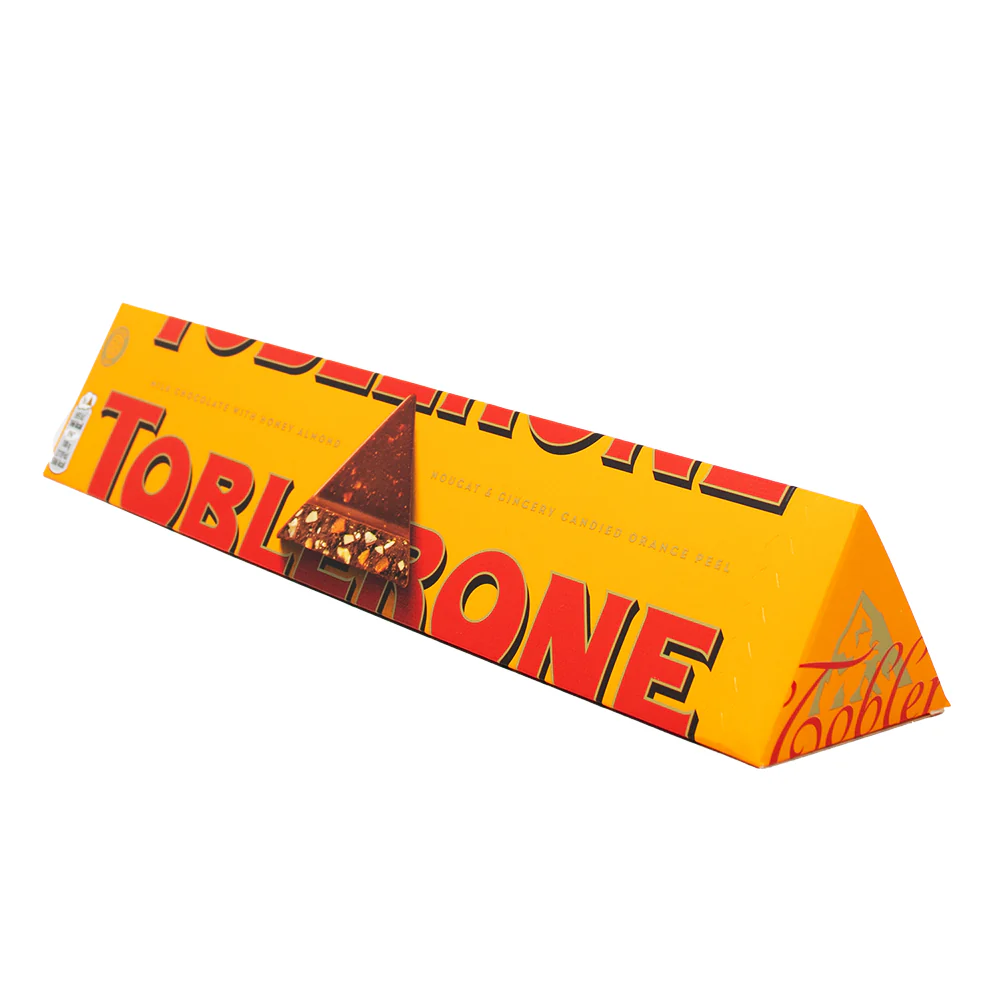 Toblerone Orange Twist Milk Chocolate Bar (UK) - 360g