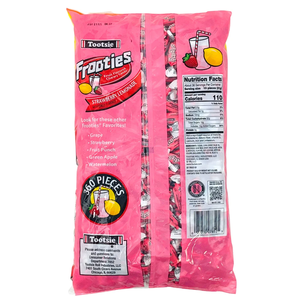 Tootsie Roll Frooties Strawberry Lemonade Candy - Image 2