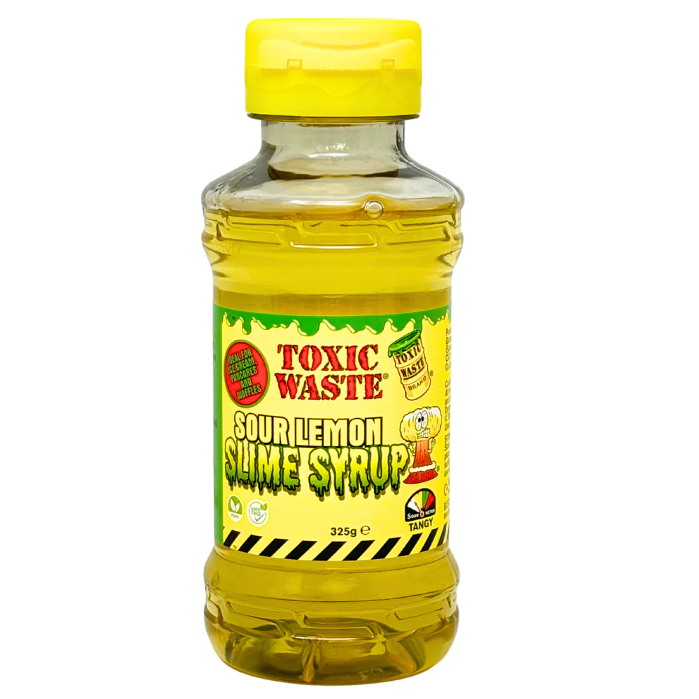 Toxic Waste Sour Lemon Slime Syrup (UK) - 325g