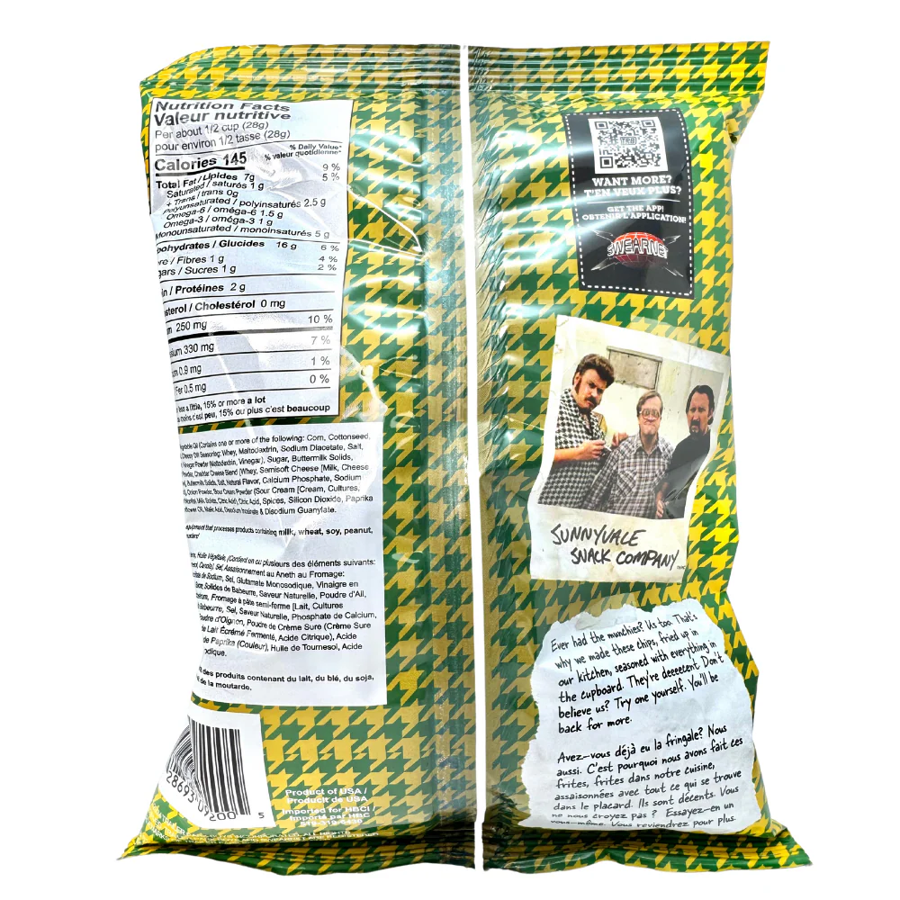 Trailer Park Boys Potato Sticks Cheesy Dill - 3.5oz - Image 2