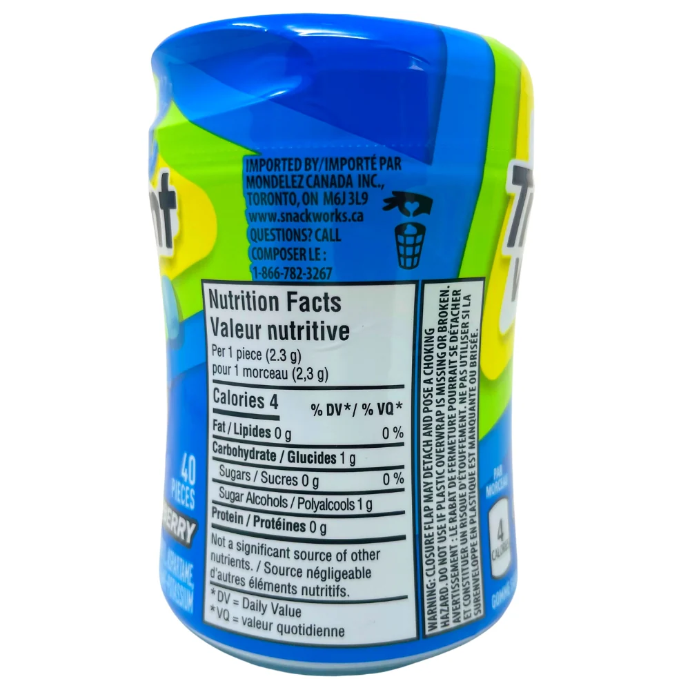 Trident Vibes Sour Patch Kids Blue Raspberry - 40pcs - Image 2