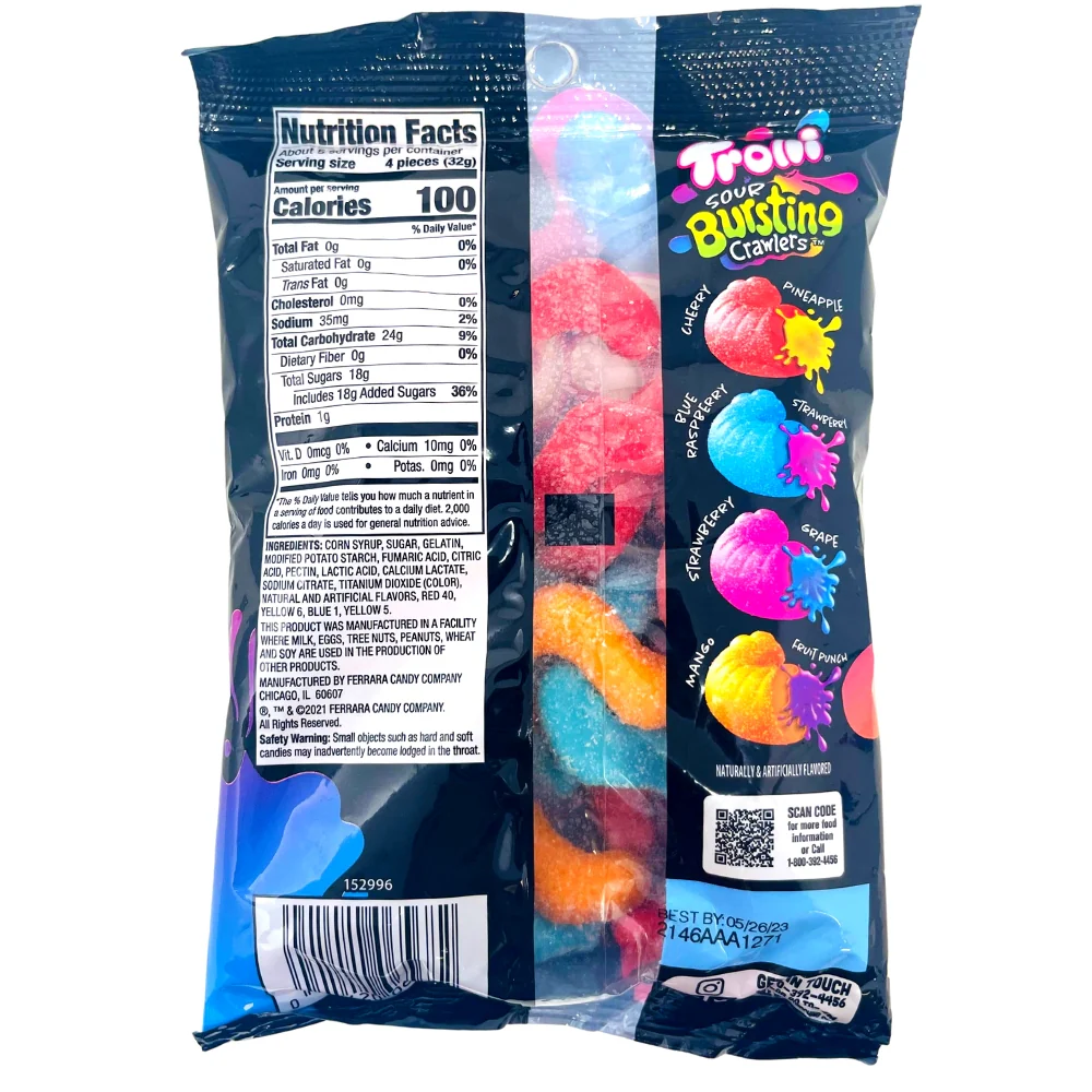 Trolli Sour Bursting Crawlers - 6.3oz - Image 2