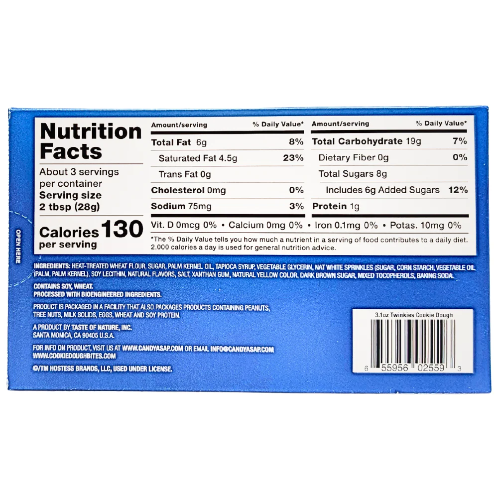Twinkies Cookie Dough Bites Theater Box - 3.1oz - Image 3