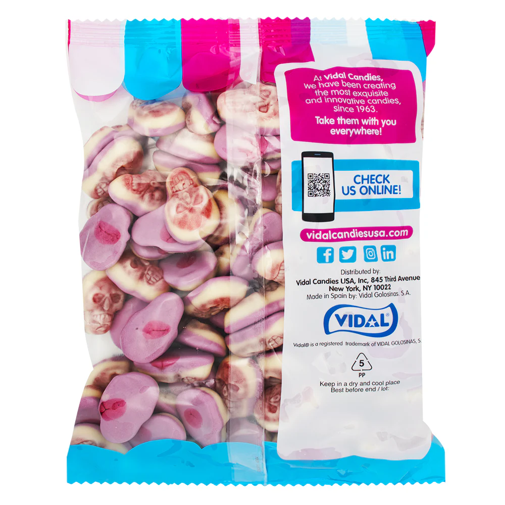 Vidal Gummi Skulls Candy - 2.2lbs - Image 2