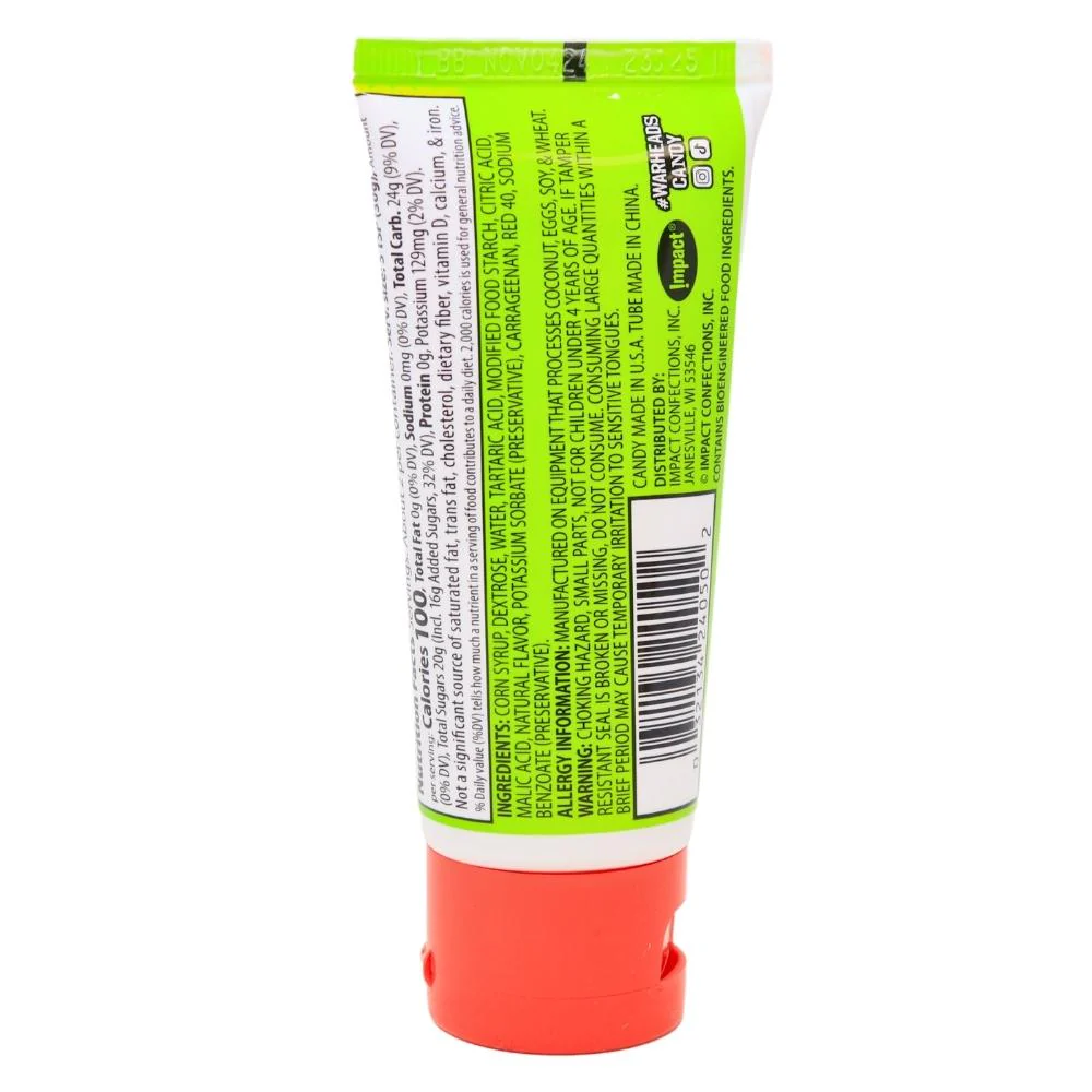 Warheads Sour Watermelon Squeeze Candy - 2.25oz - Image 2