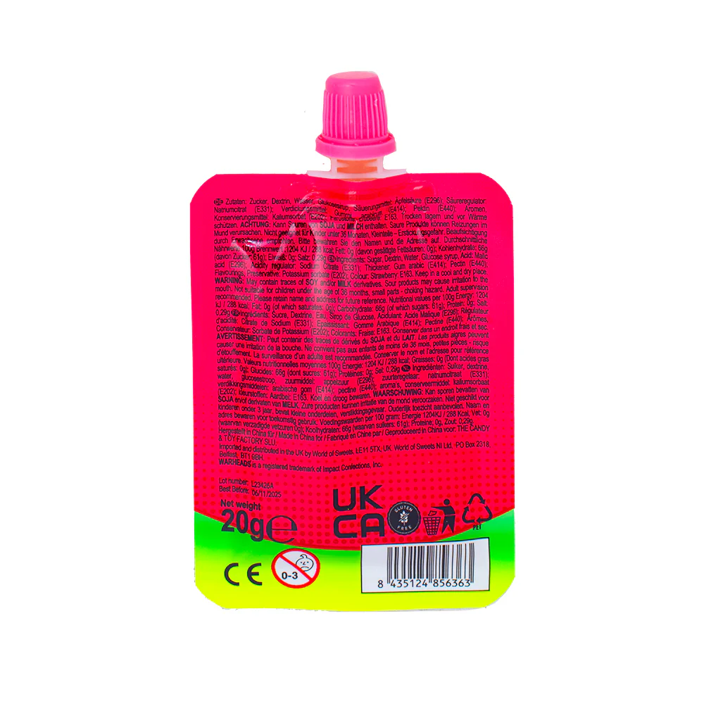 Warheads Super Sour Gel (UK) - 20g - Image 6