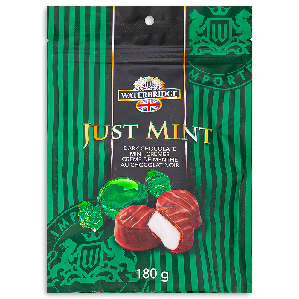 Waterbridge Just Mint Dark Mint Cream Candy - 180g - Image 2