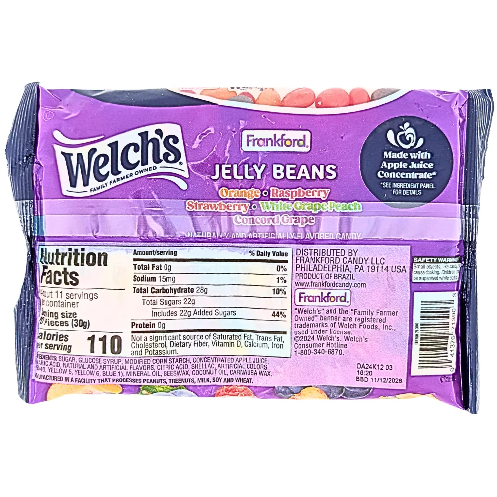 Welch's Jelly Beans - 12oz - Image 2