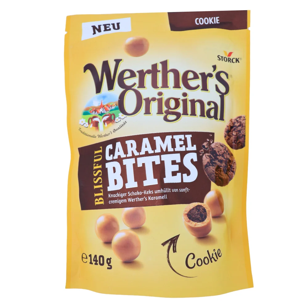 Werther's Original Blissful Caramel Bites Cookies - 140g