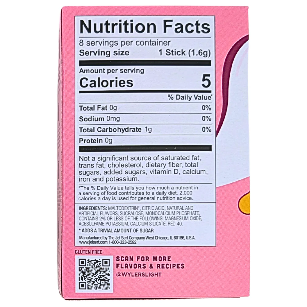 Wyler's Light Singles To Go Drink Mix Strawberry Banana - Image 2