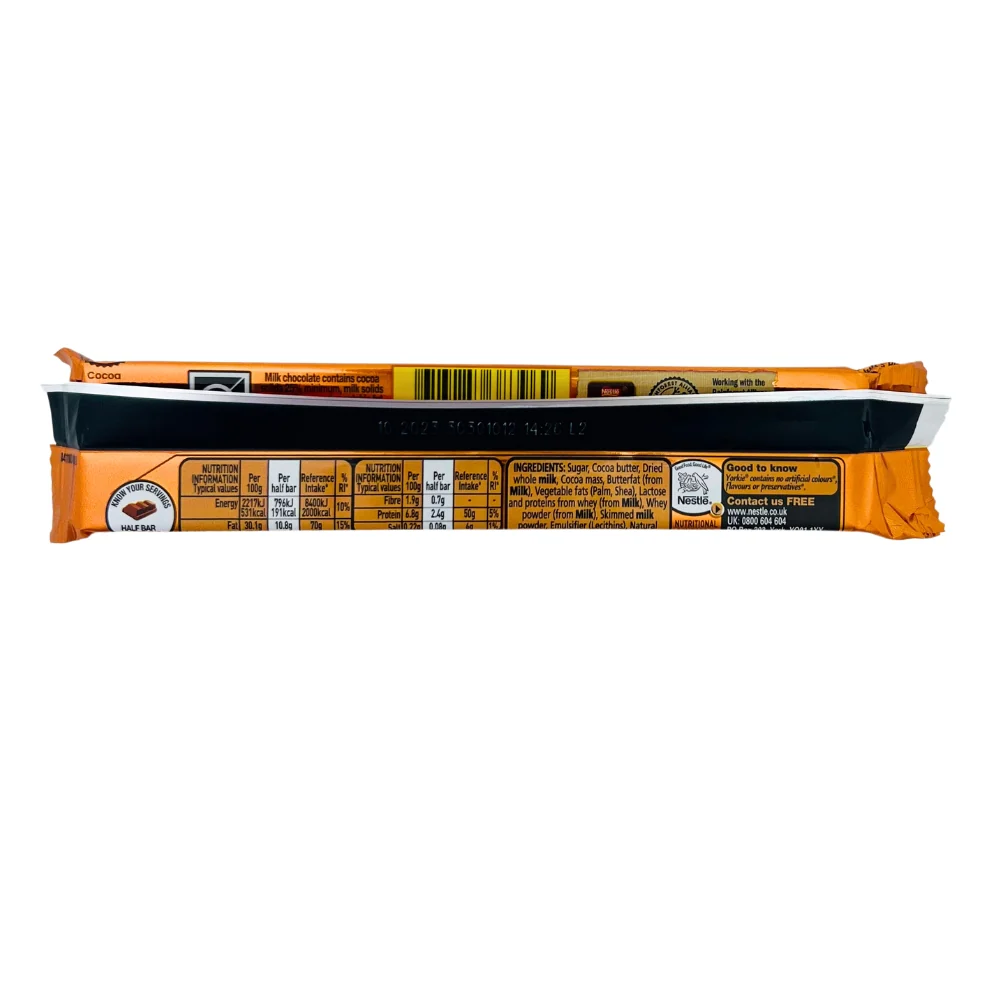 Yorkie Orange Duo Bar (UK) - 72g - Image 3